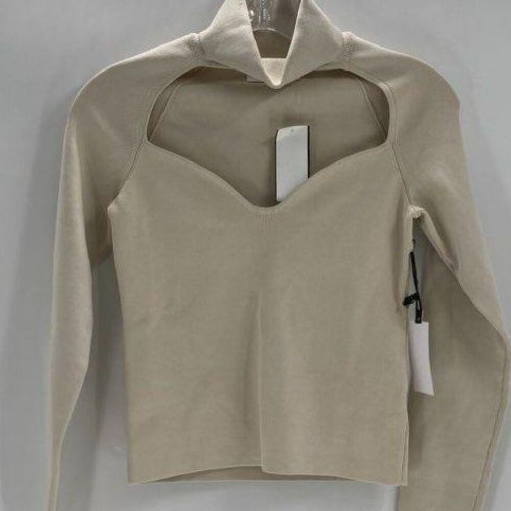 NWT Women's ASTR Cream Top Size S
